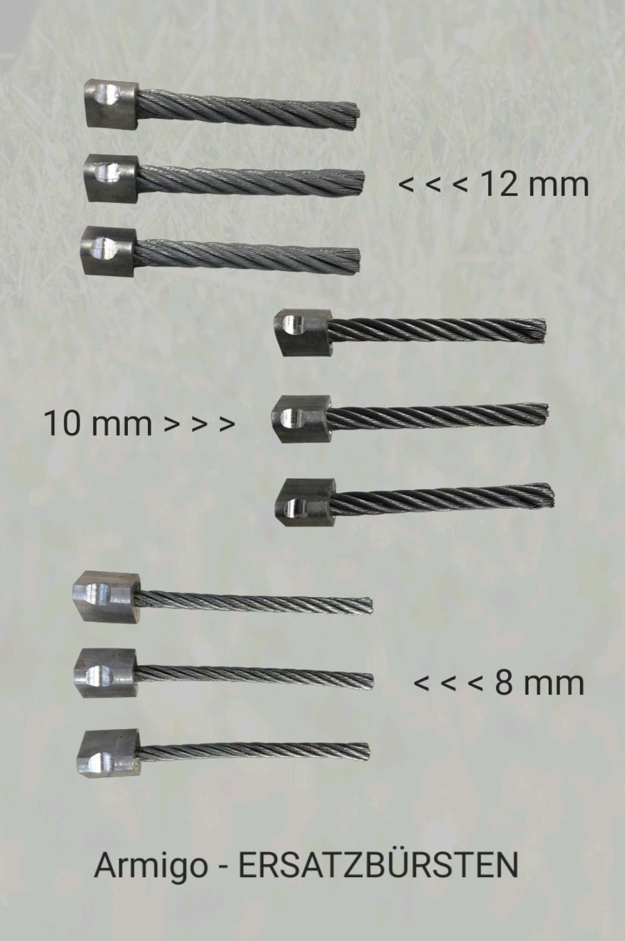 ARMIGO - Ersatzbürsten und Ersatzteile